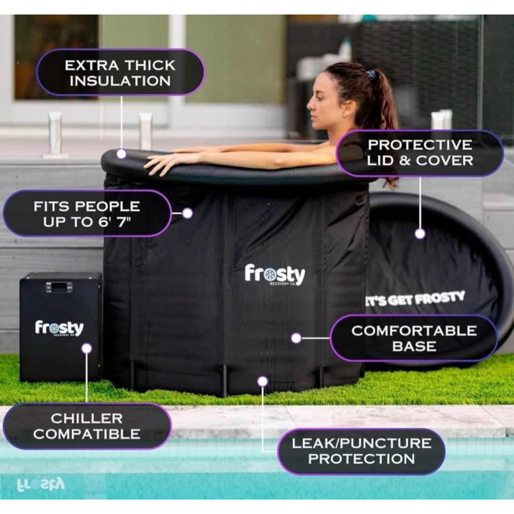 NEW Frosty Recovery Co. Ice Pod One Size Black - Picture 3 of 8